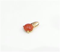 Pendente Stocco Gioielli Donna in Oro giallo Corallo PTR - PTR